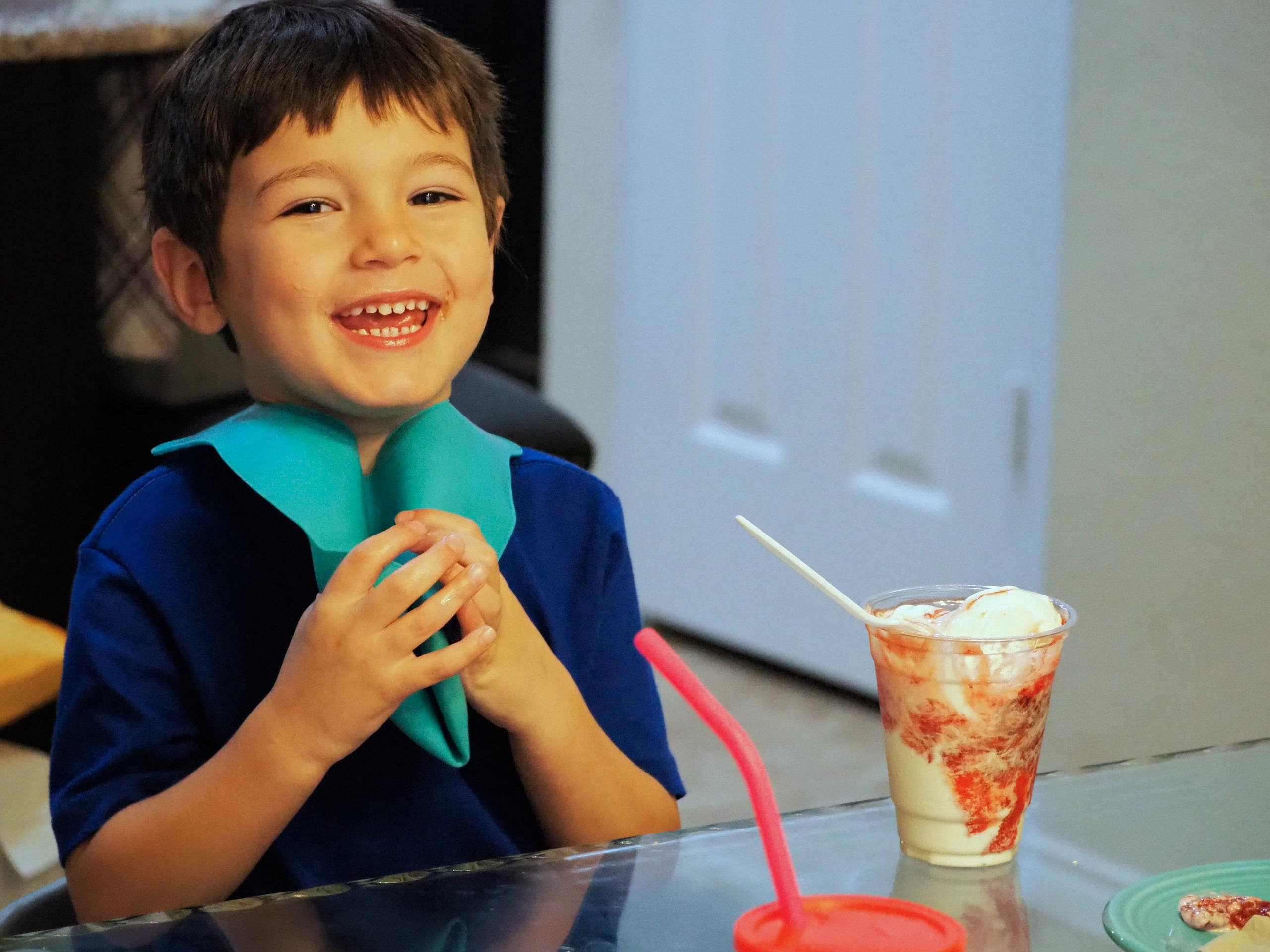 Skinny Pig and Ice Cream Smiles